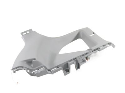 Honda 84181-TLA-A01ZB Garnish Assy., L. Quarter Pillar *NH836L* (WISTERIA LIGHT GRAY)