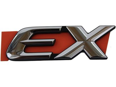 Genuine OEM Honda Red Si Rear Emblem Nameplate For Civic 2002-2014 – 75723-S5T-A01