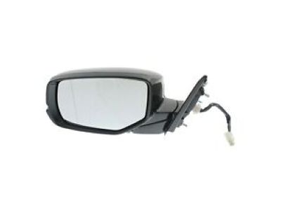 Honda 76250-T2F-A31ZH Mirror Assembly, Driver Side Door (Crystal Black Pearl) (R.C.)