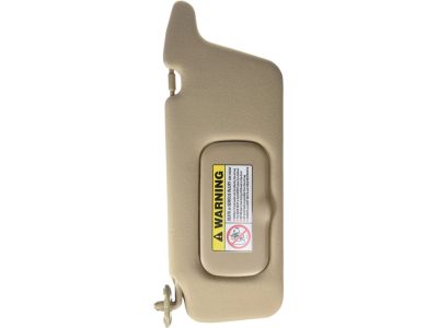 Honda 83280-S5D-A02ZB Sunvisor Assembly, Driver Side (Mild Beige) (Mirror)