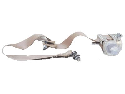 Honda 04828-SHJ-A00ZD Outer Set, Left Rear Seat Belt (Ivory)