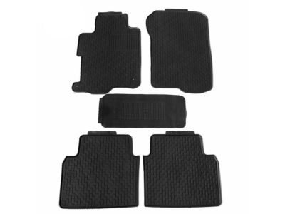 Honda 83600-TE0-A01ZA Floor Mat Set *NH167L* (GRAPHITE BLACK)