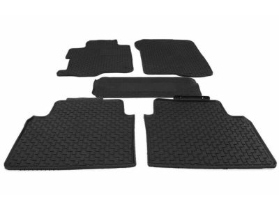 Honda 83600-TE0-A01ZA Floor Mat Set *NH167L* (GRAPHITE BLACK)