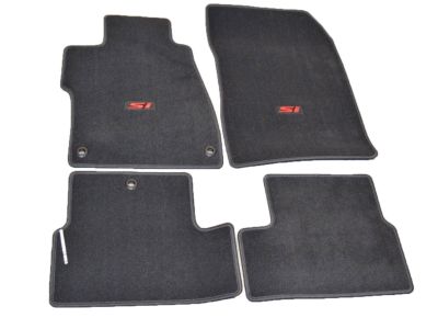 Honda 83600-TS9-A21ZA Floor Mat Set *NH167L* (GRAPHITE BLACK)