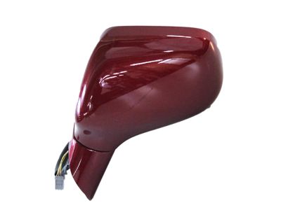 Honda 76250-SNE-A02ZG Mirror Assembly, Driver Side Door (Tango Red Pearl) (R.C.)