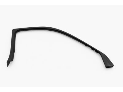Honda 72482-TE0-A00ZA Garnish, L. FR. Door Sash (Inner) *NH167L* (GRAPHITE BLACK)