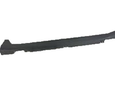 Honda 71800-S02-A00ZE Garnish Assy., R. Side Sill *NH592P* (STARLIGHT BLACK PEARL)