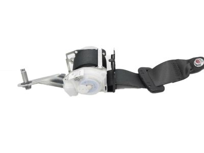 Honda 04824-TA5-A00ZA Outer Set, Right Rear Seat Belt (Graphite Black)