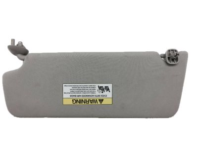 Honda 83280-TG7-A01ZB Sunvisor Assembly, Driver Side (Wisteria Light Gray) (Mirror)