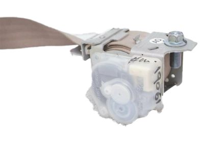 Honda 04868-SHJ-A00ZD Outer Set, Driver Side Center Seat Belt (Ivory)