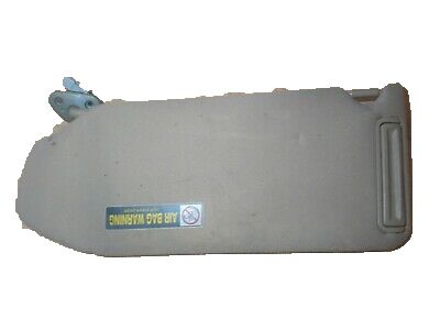 Honda 83230-S9V-A11ZB Sunvisor Assembly, Passenger Side (Clear Gray) (Mirror)