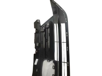 Silscvtt Front Upper Grille For 2014-2017 Honda Odyssey – Black W/ Chrome Trim, Mesh, Direct Fit