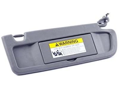 Honda 83230-SNA-A01ZA Sunvisor Assembly, Passenger Side (Atlas Gray) (Mirror)