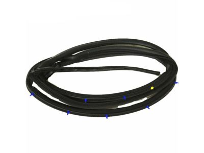 Honda 72850-S84-A01 Weatherstrip, L. RR. Door