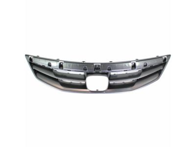 Honda 71121-TE0-A11ZA Base, Front Grille (Emblem Gray Metallic)