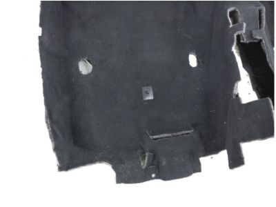 Honda 83302-TE0-A01ZA Carpet Assy., RR. Floor *NH167L* (GRAPHITE BLACK)