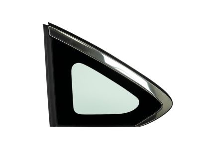 Honda 73562-T0G-003 Glass Set, L. Quarter (Green)(Agc)