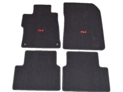 Honda 83600-TR7-A21ZA Floor Mat Set *NH167L* (GRAPHITE BLACK)