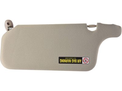 Honda 83230-S01-A32ZB Sunvisor Assembly, Passenger Side (Coast Sand) (Mirror)