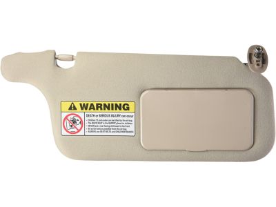 Honda 83230-S01-A32ZB Sunvisor Assembly, Passenger Side (Coast Sand) (Mirror)