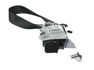 Honda 04828-TR3-A00ZC Tongue Set, Left Rear Seat Belt (Outer) (Atlas Gray)