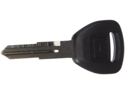 Honda 35114-S84-A02 Key, Blank (Sub)(Gray)(Immobilizer)