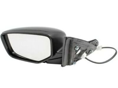 Honda 76250-TG7-A61ZB Mirror Assembly, Driver Side Door (Lunar Silver Metallic)