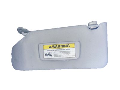 Honda 83280-SDA-A02ZA Sunvisor Assembly, Driver Side (Clear Gray) (Mirror)