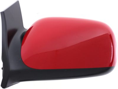 Honda 76250-SVA-A11ZH Mirror Assembly, Driver Side Door (Rallye Red) (R.C.)