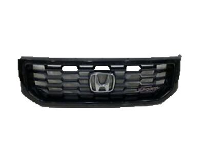 Honda 71100-SJC-A71ZA Grille Assembly, Front (Bumper Dark Gray)