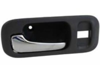 Honda 72160-TLA-A01ZB Handle Assembly, Driver Side Inside (High Gloss Silver)