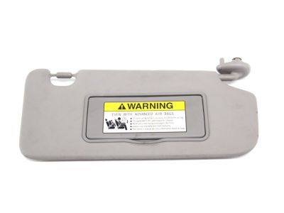 Honda 83230-TM8-A01ZA Sunvisor Assembly, Passenger Side (Warm Gray) (Mirror)