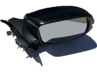 Honda 76200-TG8-A01ZD Mirror Assembly, Passenger Side Door (Crystal Black Pearl)