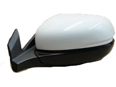 Honda 76250-TG8-A21ZE Mirror Assembly, Driver Side Door (White Diamond Pearl)