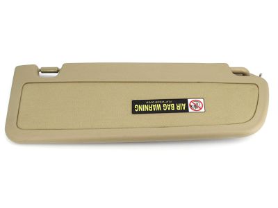 Honda 83280-SHJ-A01ZB Sunvisor Assembly, Driver Side (Clear Gray) (Mirror)