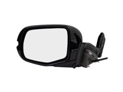 Honda 76250-T6Z-A41ZB Mirror Assembly, Driver Side Door (Crystal Black Pearl) (R.C.)