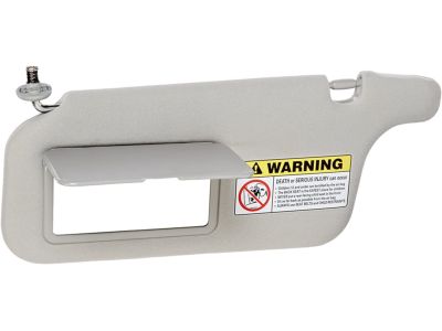 Honda 83280-S01-A32ZA Sunvisor Assembly, Driver Side (Clear Gray) (Mirror)