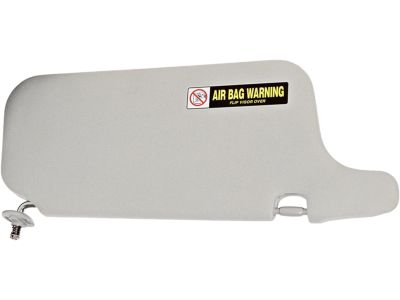 Honda 83280-S01-A32ZA Sunvisor Assembly, Driver Side (Clear Gray) (Mirror)