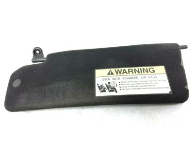 Honda 83280-S2A-A01ZA Sunvisor Assembly, Driver Side (Graphite Black)