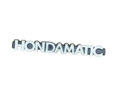 Honda 87305-634-772 Emblem, Rear Matic
