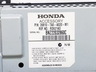 Honda 39810-TA0-A02RM