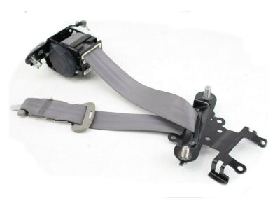 Honda 04869-TK8-A20ZD Tongue Set, Center Seat Belt (Sienna Beige)