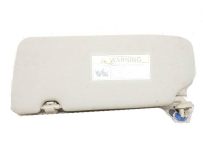 Honda 83230-TLA-A11ZA Sunvisor Assembly, Passenger Side (Cashmere Ivory) (Mirror)