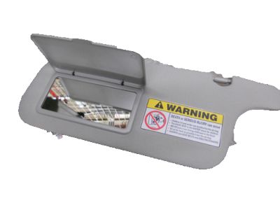 Honda 83280-SR8-A22ZA Sunvisor Assembly, Driver Side (Shimmer Gray)