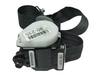 Honda 04868-TG7-A20ZB Outer Set, Driver Side Center Seat Belt (Wisteria Light Gray)