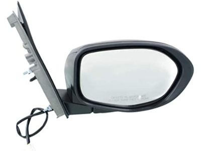 Honda 76200-THR-A42ZE Mirror Assembly, Passenger Side Door (Crystal Black Pearl) (R.C.) (Heated)