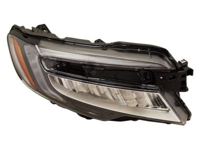 For Honda Pilot Clear Projector Headlights Head Lamps Driver Left Passenger Right Side Replacement 