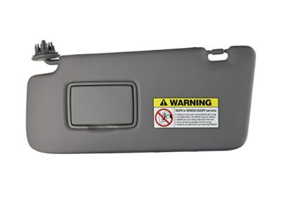 Honda 83280-SCA-A03ZB Sunvisor Assembly, Driver Side (Light Saddle) (Mirror)