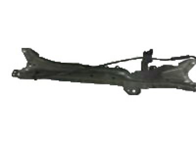 Upper Radiator Support Cover For 2008-2010 Honda Accord Sedan – Black Plastic, Direct Fit