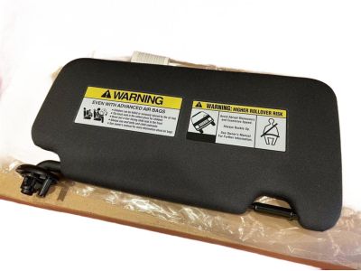 Honda 83280-T7W-A01ZB Sunvisor Assembly, Driver Side (Deep Black) (Mirror)